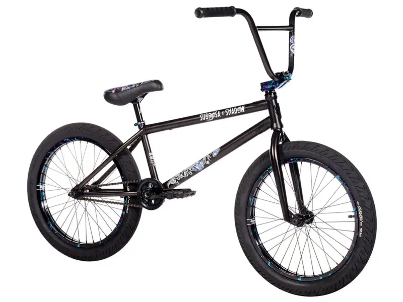 Subrosa Bikes X Shadow 2019 BMX Rad - Matte Trans Black