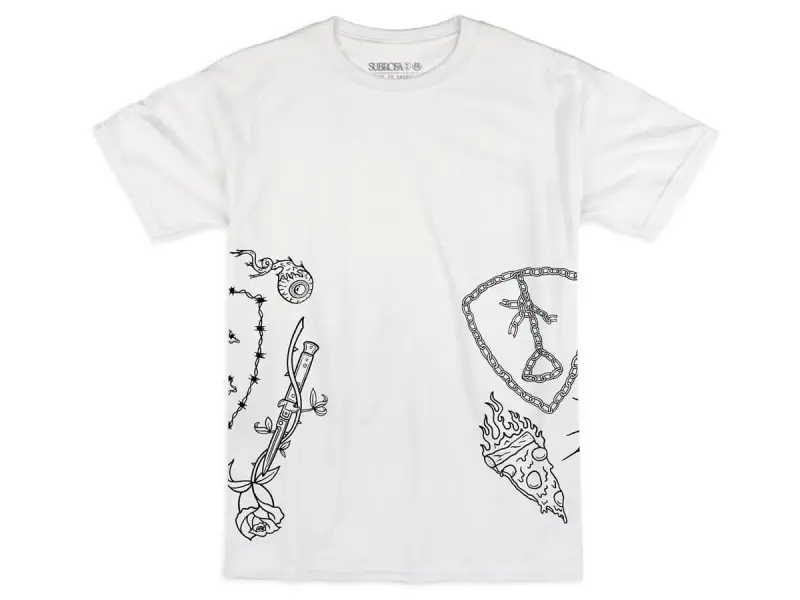 Subrosa Bikes "Yung Rose" T-Shirt - White