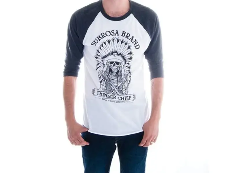 Subrosa "Thunder Chief 3/4" Sleeve Shirt