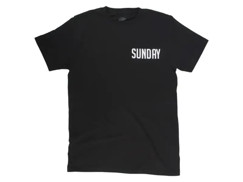 Sunday Bikes "Badge" T-Shirt - Black