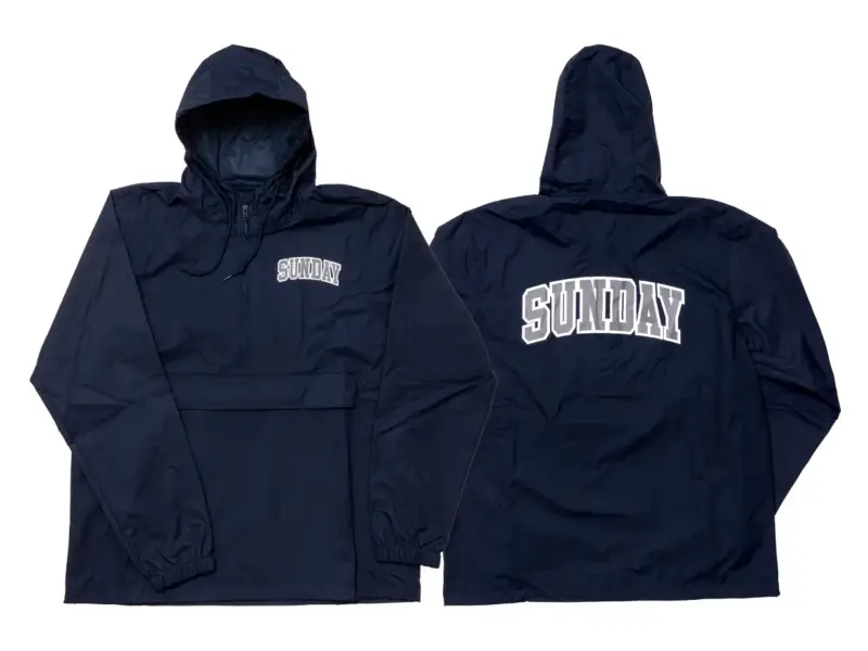 Sunday Bikes "Blockhead" Rainjacket - Blue