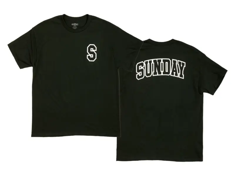 Sunday Bikes "Blockhead" T-Shirt - Forest Green