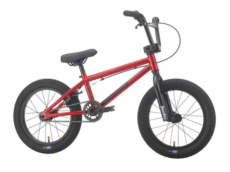 Sunday Bikes "Blueprint 16" 2019 BMX Bike - 16 Inch - Gloss Red