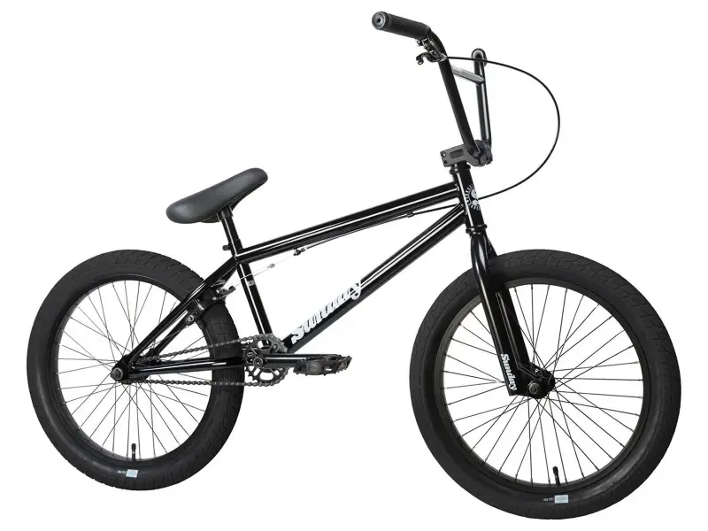 Sunday Bikes "Blueprint" 2017 BMX Rad - Black/Black