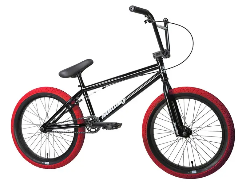 Sunday Bikes "Blueprint" 2017 BMX Bike - Black/Red