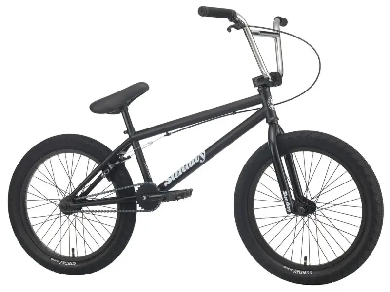Sunday Bikes "Blueprint" 2020 BMX Bike - Matte Black / Chrome