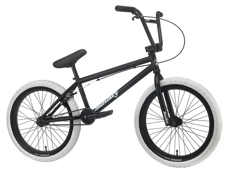 Sunday Bikes "Blueprint" 2020 BMX Rad - Matte Black / White