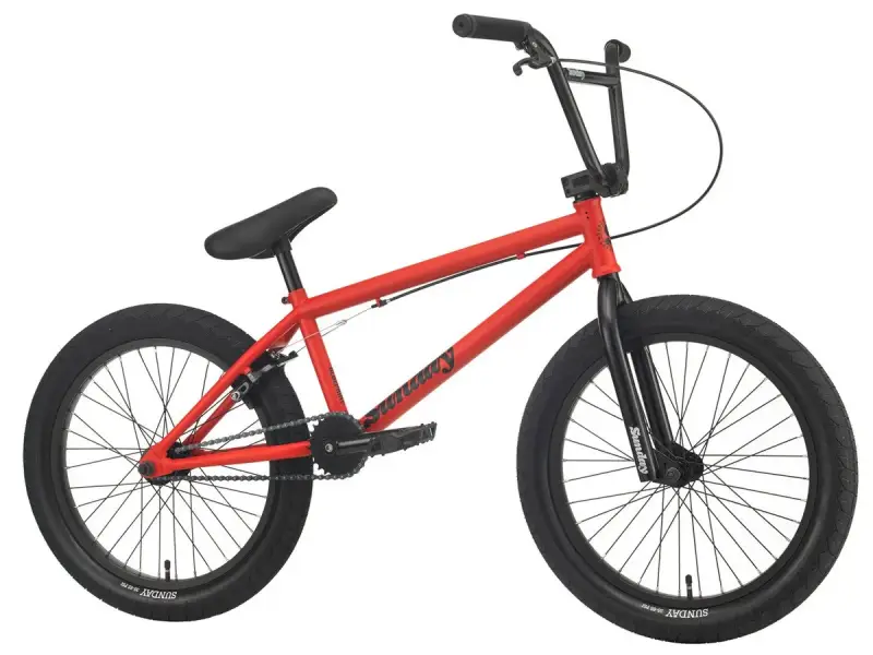Sunday Bikes "Blueprint" 2020 BMX Bike - Matte Red