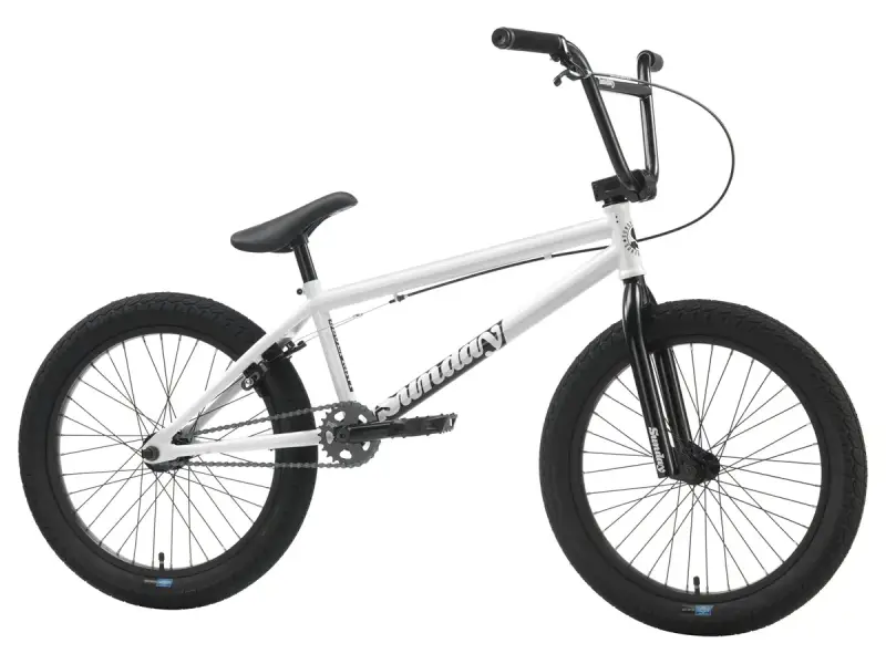 Sunday Bikes "Blueprint" 2025 BMX Rad - Gloss White
