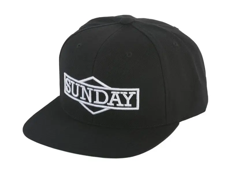 Sunday Bikes "Cornerstone Snapback" Kappe - Black