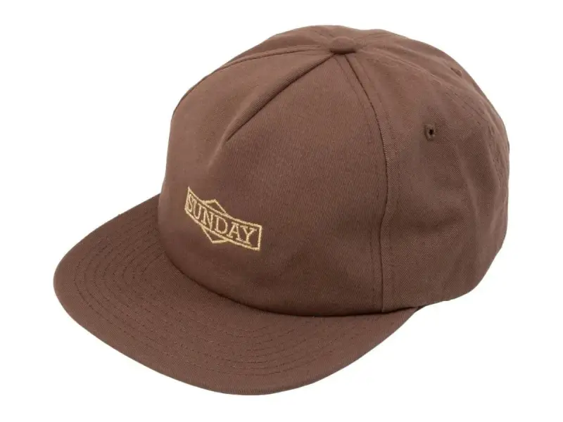 Sunday Bikes "Cornerstone Snapback" Kappe - Brown
