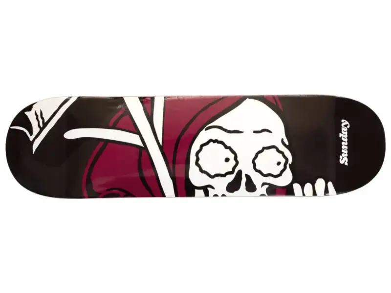 Sunday Bikes "Creepy Sweeper 8.5" Skateboard Deck