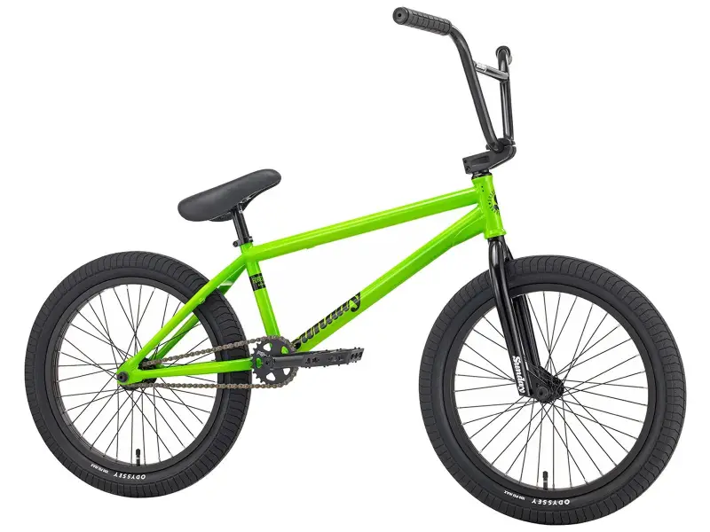 Sunday Bikes "Forecaster Aaron Ross" 2018 BMX Rad - Fluorescent Green - Freecoaster