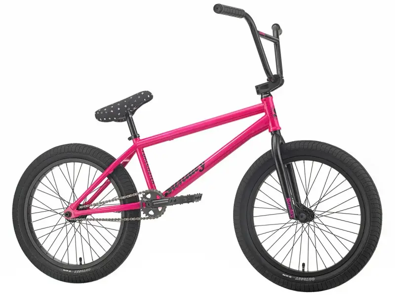 Sunday Bikes "Forecaster Aaron Ross" 2019 BMX Rad - Gloss Hot Pink - Freecoaster
