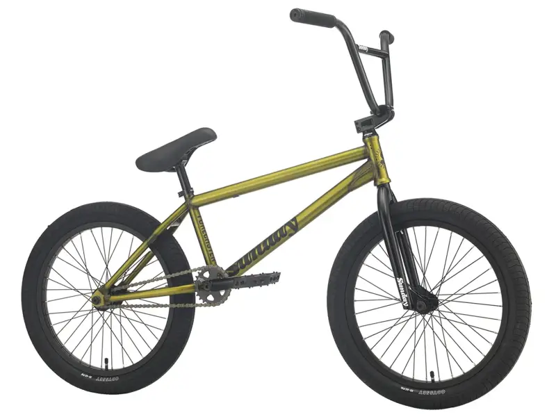 Sunday Bikes "Forecaster Brett Silva" 2021 BMX Bike - Matte Trans. Gold - Freecoaster