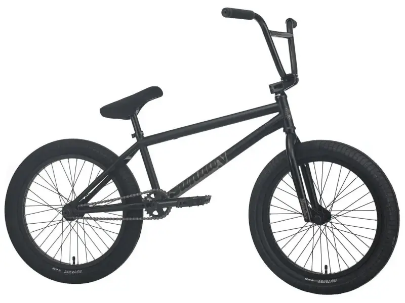 Sunday Bikes "Forecaster Broc Raiford" 2023 BMX Bike - Matte Black - Freecoaster - RHD