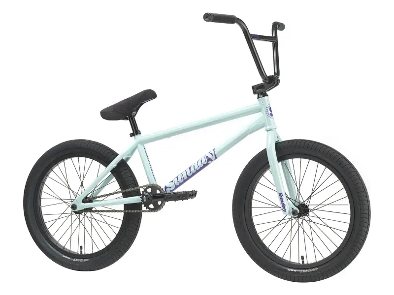 Sunday Bikes "Forecaster Broc Raiford" 2027 BMX Rad - Gloss Sky Blue - Freecoaster - RHD
