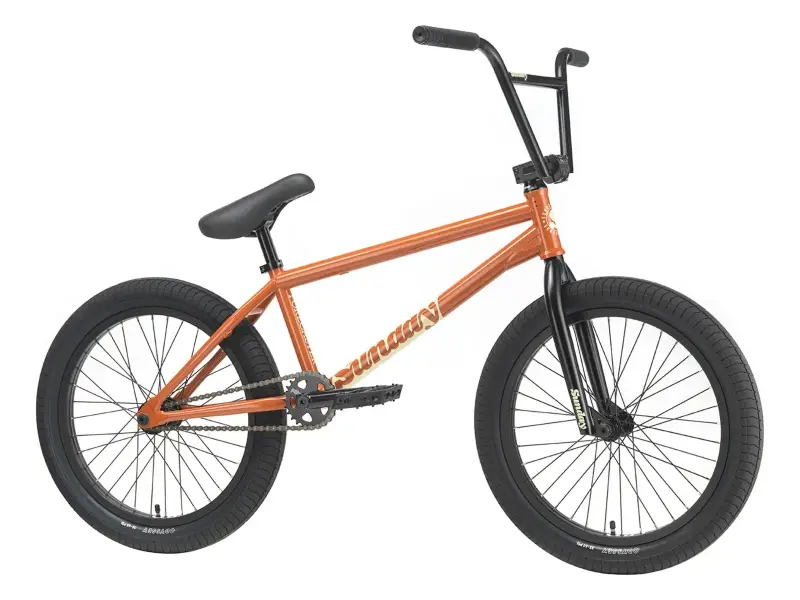 Sunday Bikes "Forecaster Jared Duncan" 2027 BMX Rad - Gloss Burnt Orange - Freecoaster