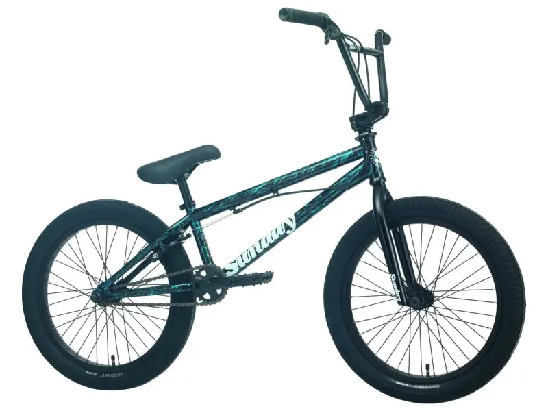 Sunday Bikes "Forecaster Park Maca Grasset" 2022 BMX Bike - Cyan Rain