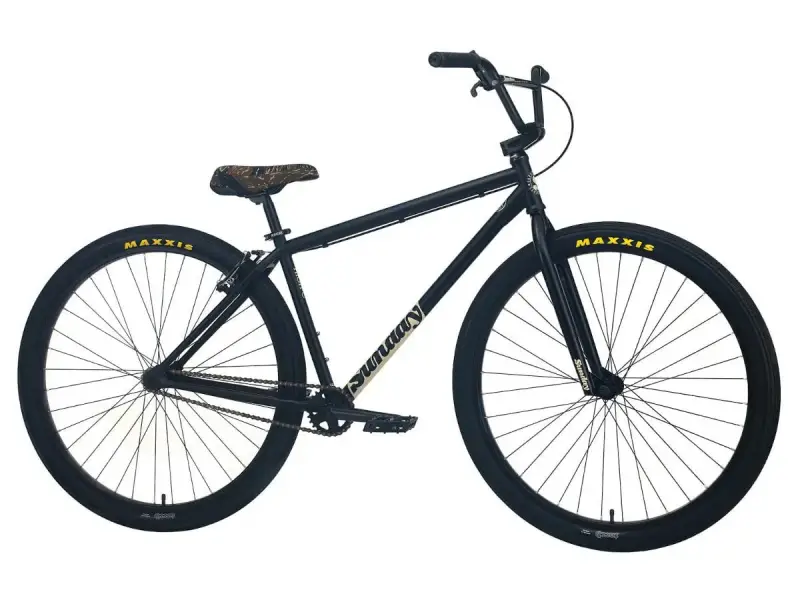 Sunday Bikes "High C 29" 2023 BMX Cruiser Rad - Matte Black - 29 Zoll