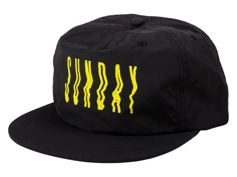Sunday Bikes "HIghwave" Snapback Kappe - Black/Yellow