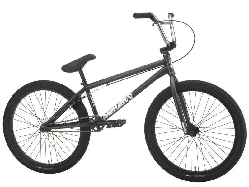 Sunday Bikes "Model C 24" 2021 BMX Cruiser Rad - Trans Dark Grey - 24 Zoll