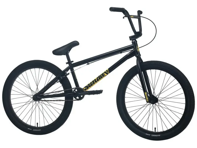 Sunday Bikes "Model C 24" 2023 BMX Cruiser Bike - Gloss Black - 24 Inch