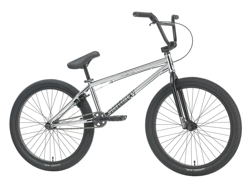 Sunday Bikes "Model C 24" 2027 BMX Cruiser Bike - Chrome - 24 Inch