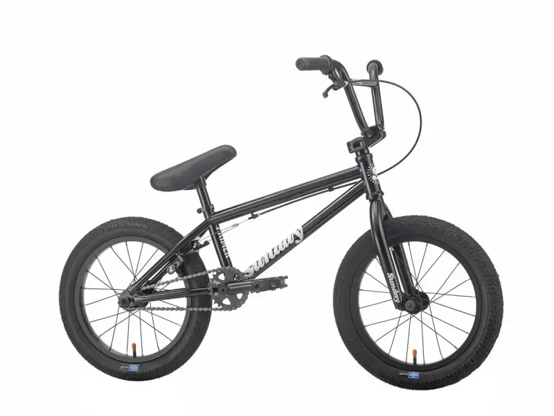 Sunday Bikes "Primer 16" 2019 BMX Bike - 16 Inch - Gloss Black