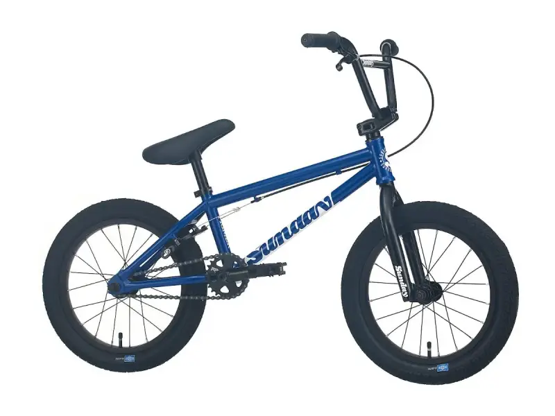 Sunday Bikes "Primer 16" 2023 BMX Bike - 16 Inch - Gloss Blue
