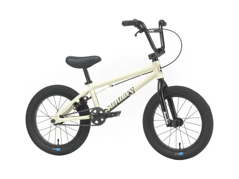 Sunday Bikes "Primer 16 Alloy" 2027 BMX Rad - 16 Zoll - Gloss Classic White
