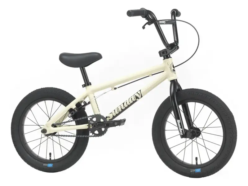 Sunday Bikes "Primer 16" 2027 BMX Bike - 16 Inch - Gloss Classic White