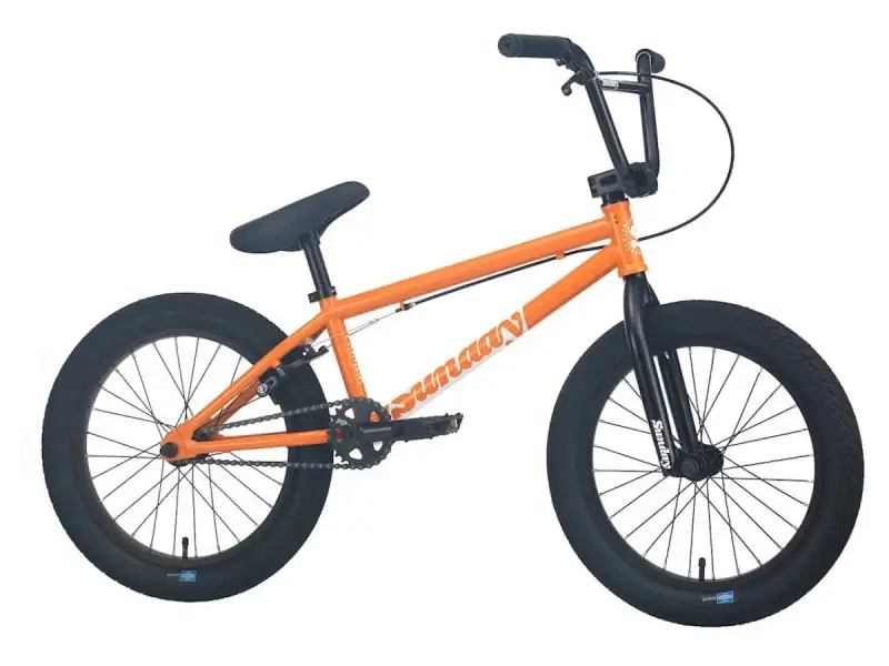 Sunday Bikes "Primer 18" 2023 BMX Bike - 18 Inch - Gloss Orange Soda