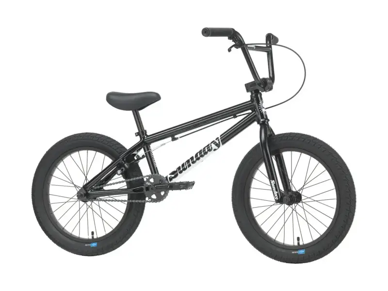 Sunday Bikes "Primer 18 Alloy" 2027 BMX Rad - 18 Zoll - Gloss Black