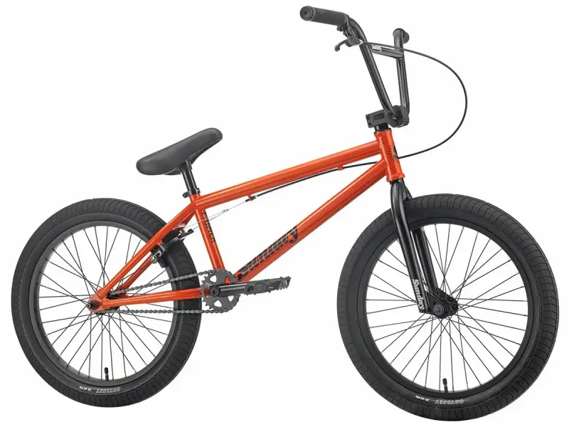 Sunday Bikes "Primer" 2019 BMX Rad - Gloss Blood Orange