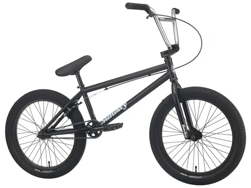 Sunday Bikes "Primer" 2020 BMX Bike - Matte Black / Chrome