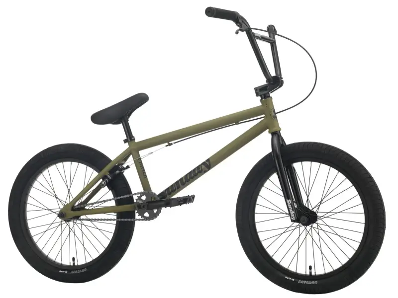Sunday Bikes "Primer" 2021 BMX Bike - Matte Army Green