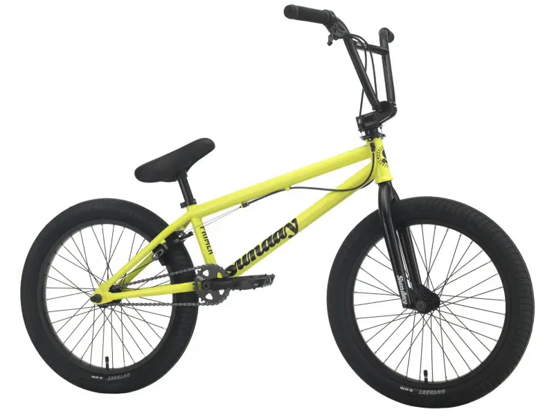 Sunday Bikes "Primer Park" 2021 BMX Bike - Gloss Bright Yellow