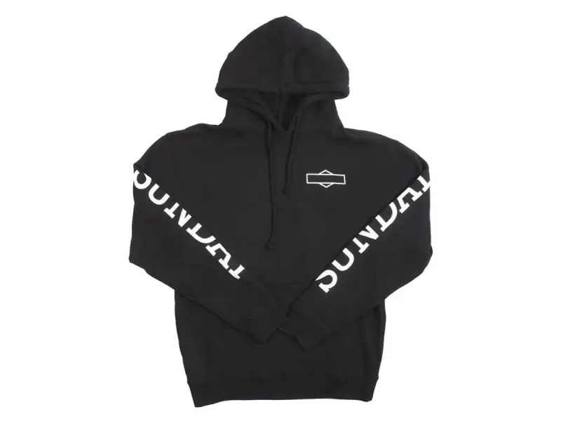 Sunday Bikes "Rockwell Box" Hooded Pullover - Black