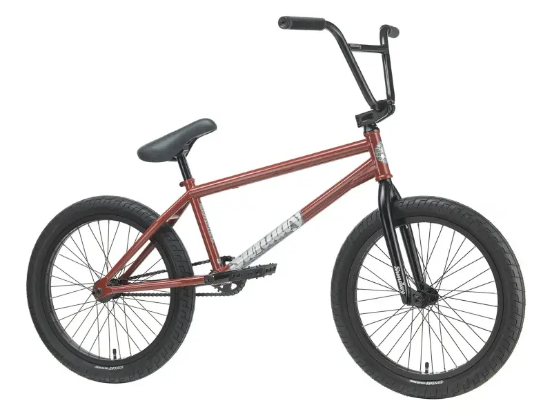 Sunday Bikes "Silvawave Brett Silva" 2027 BMX Bike - Gloss Dark Brick Red - Cassette - SDS