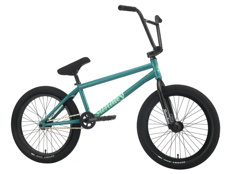 Sunday Bikes "Soundwave Special RHD Gary Young" 2021 BMX Rad - Billiard Green - Freecoaster - RHD