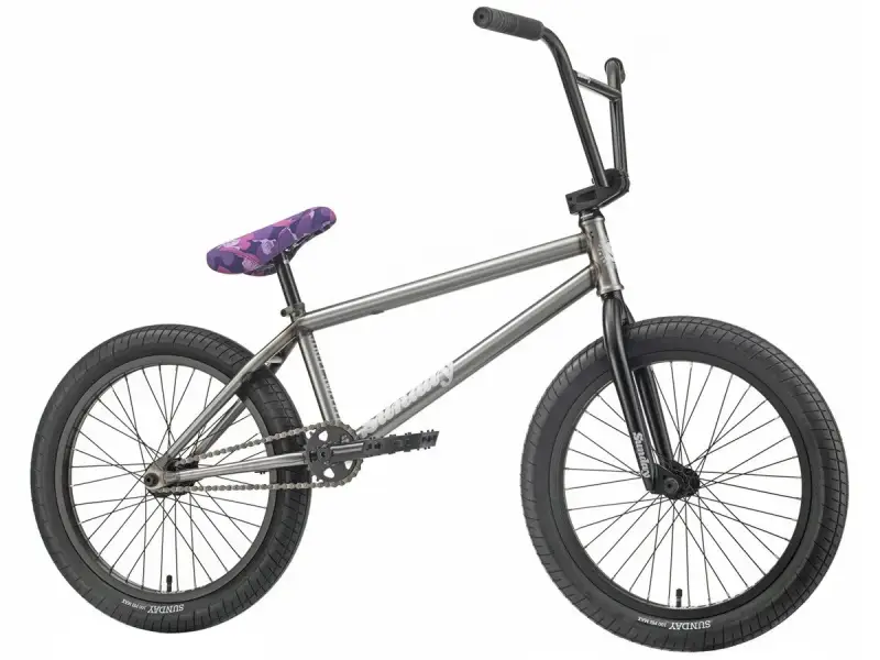 Sunday Bikes "Street Sweeper Jake Seeley" 2019 BMX Rad - Matte Raw - Freecoaster - RHD