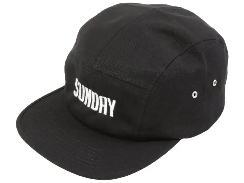 Sunday Bikes "Strength 5-Panel Camper" Kappe - Black