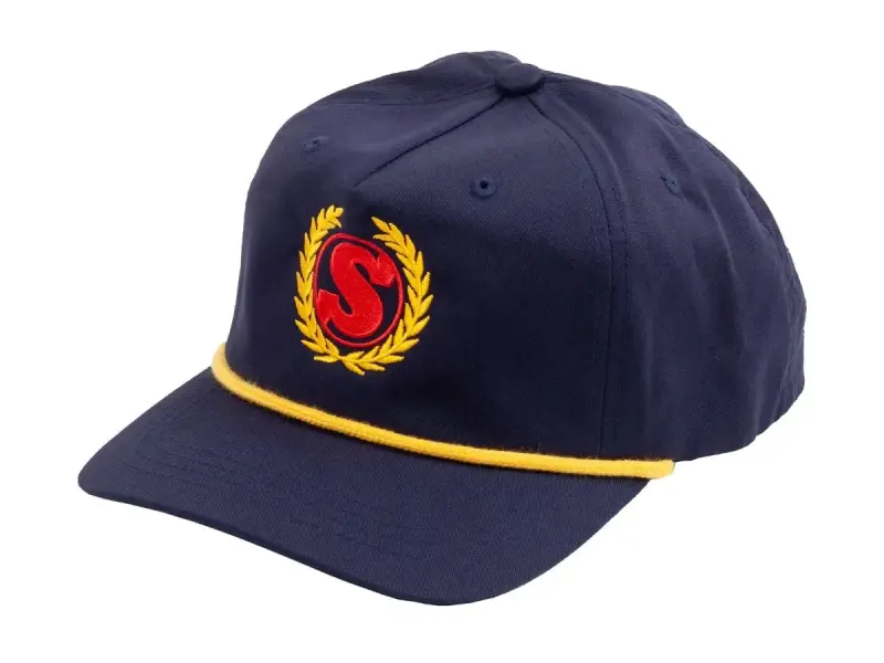 Sunday Bikes "Winners Wreath Snapback" Cap - Navy