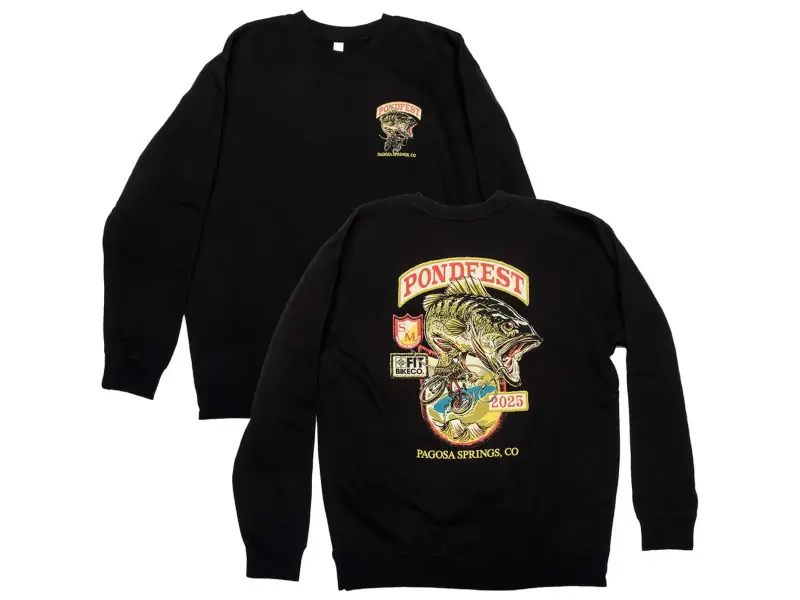 S&M Bikes "Pondfest Fish Heavy" Pullover - Black