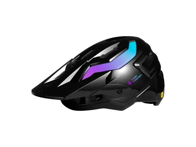 Sweet Protection "Bushwhacker 2Vi Mips" MTB Helm - Black Hyper Violet