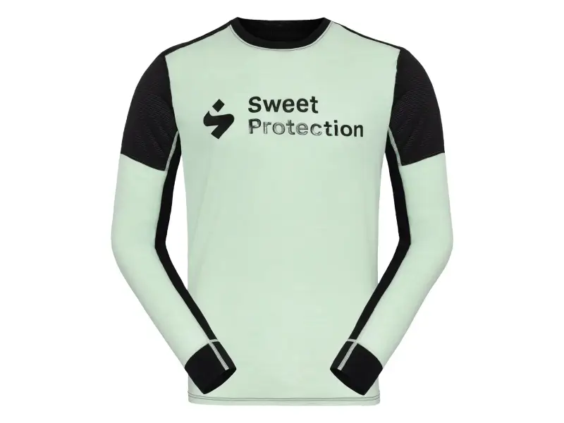 Sweet Protection "Hunter Merino Hybrid Long Sleeve" Jersey - Turquoise