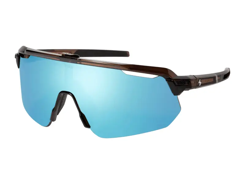 Sweet Protection "Shinobi RIG Reflect" Sonnenbrille - RIG Aquamarine Lens / Gloss Crystal Brown