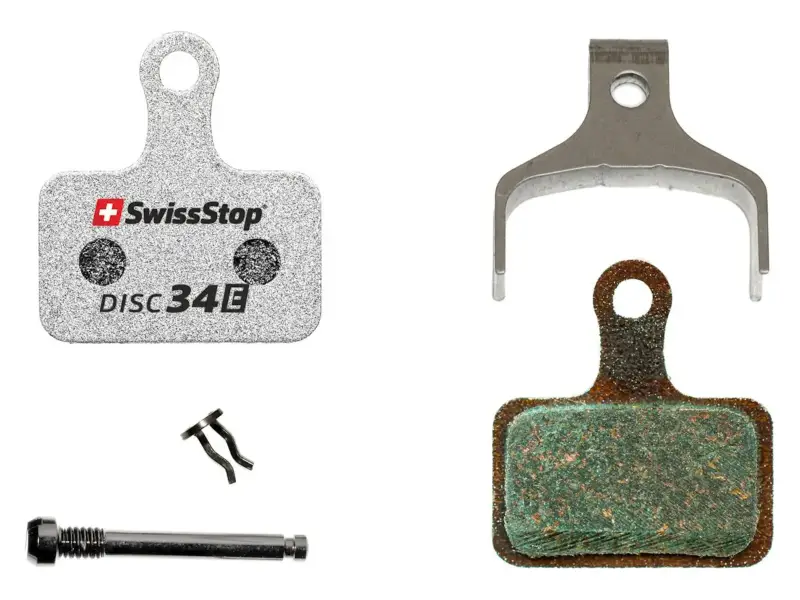 SwissStop "Disc 34" Disc Brake Pads - Shimano XTR M9100, XT M8110, GRX, Dura-Ace