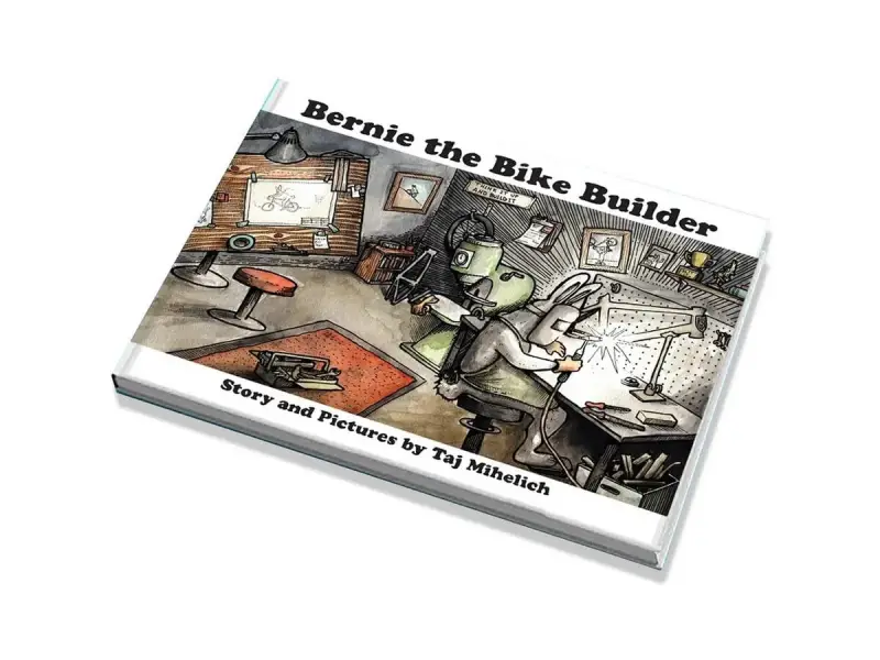 Taj Mihelich "Bernie the Bike Builder" BMX Buch
